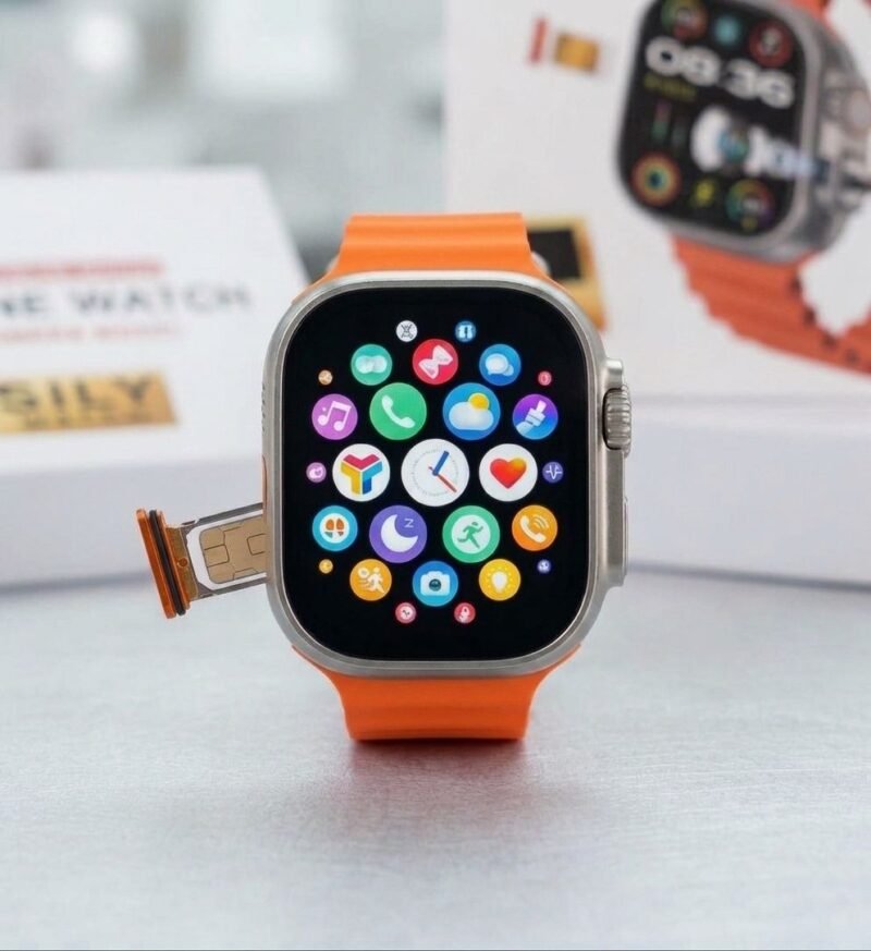 BW9 4G SIM Supported Smartwatch – Camera, Bluetooth Calling & Fitness Tracking