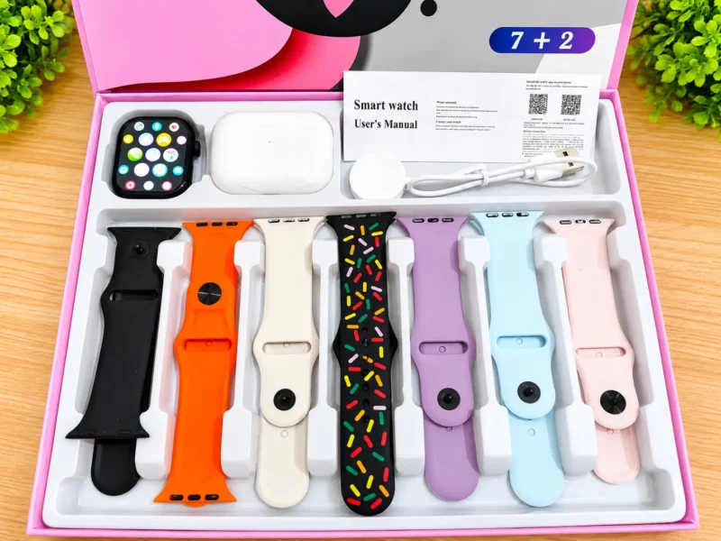 1000067472_5GCMKZSM S2000 Pro Smartwatch Combo – Bluetooth Calling Watch with TWS Wireless Earbuds