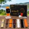 6c4051fc-1499-4d64-8ff9-385270dc0909_rvvD0ZNy DT900 Ultra 9 Smart Watch with 7 Straps – Bluetooth Calling & Wireless Charging