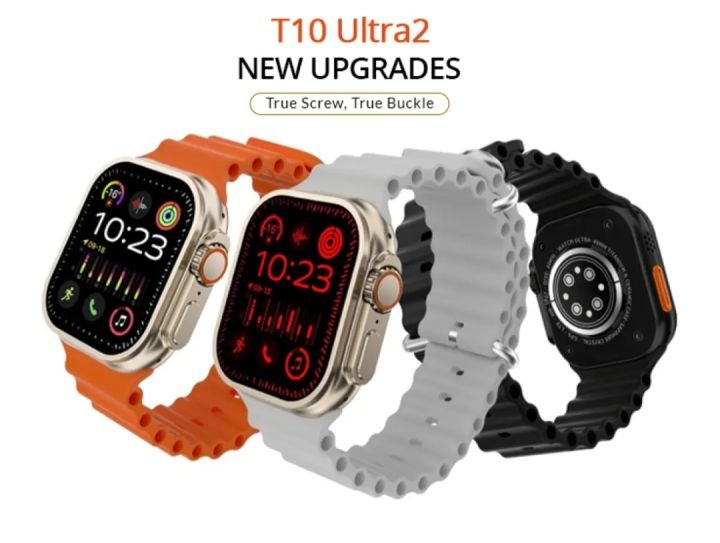 T10 Ultra 2 Smartwatch – 2.19" Big Display, Bluetooth Calling & Fitness Tracking