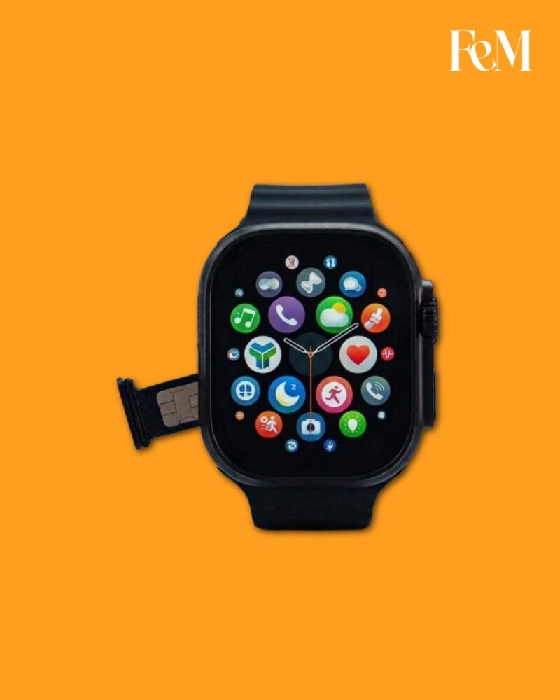 BW9 4G Smart Watch SIM support BW9 4G SIM Supported Smartwatch – Camera, Bluetooth Calling & Fitness Tracking