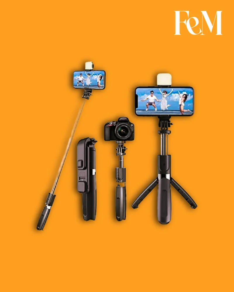 Untitled - August 29, 2026 at 23.38.17 Q07 Bluetooth Selfie Stick Tripod with Wireless Remote – 3-in-1 Mobile Phone Stand