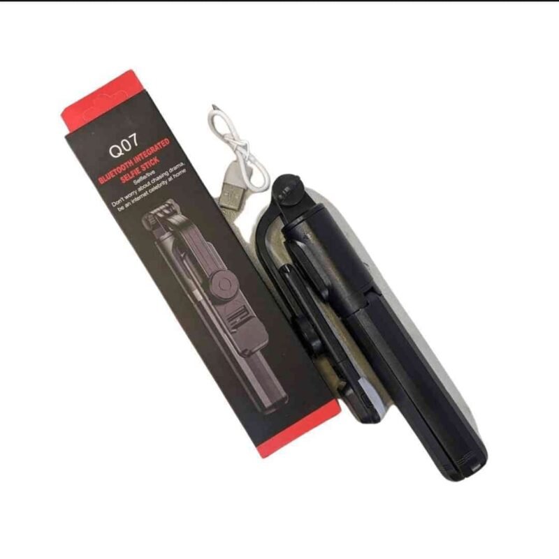 Q07 Bluetooth Selfie Stick Tripod with Wireless Remote – 3-in-1 Mobile Phone Stand