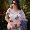 1754297927-l-1_WfV1r28o Chanderi Silk Digital Print Saree with Blouse Piece
