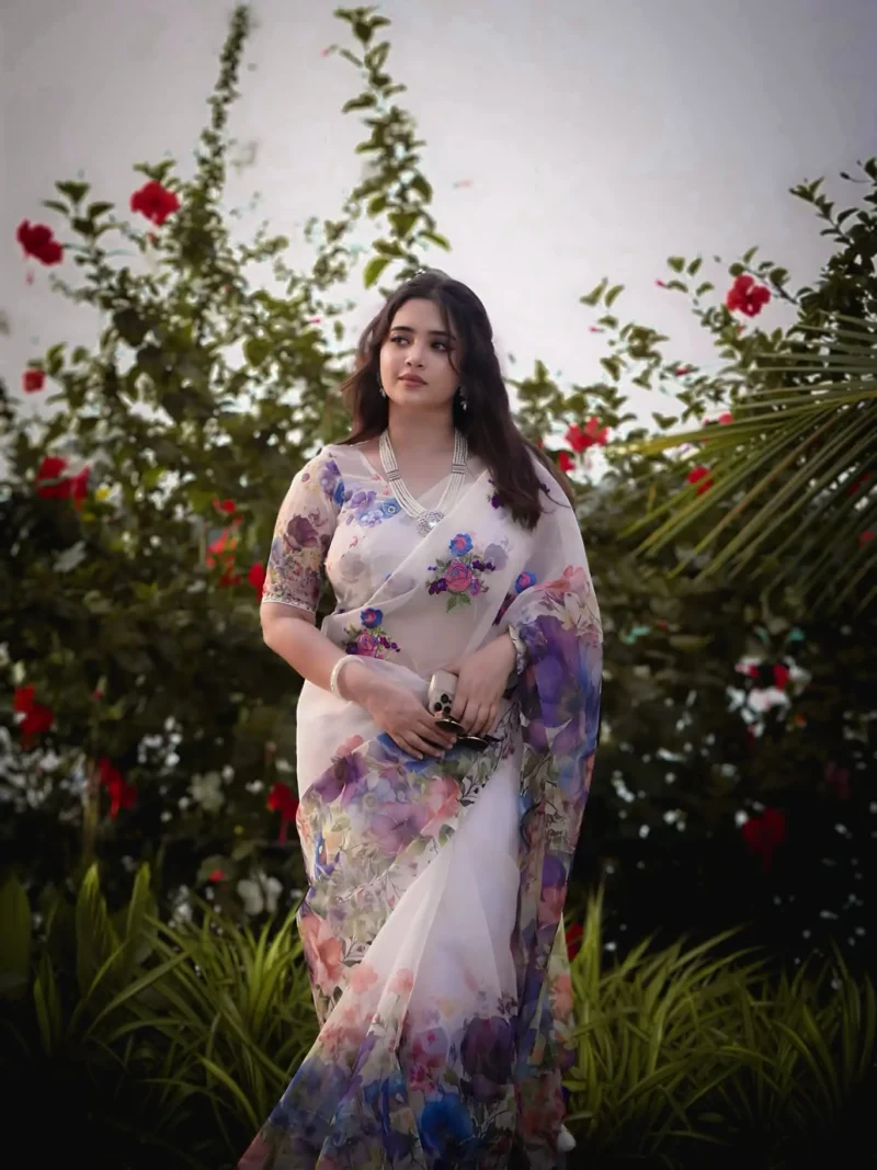 1754297927-l-3_ec9AyXr5 Chanderi Silk Digital Print Saree with Blouse Piece