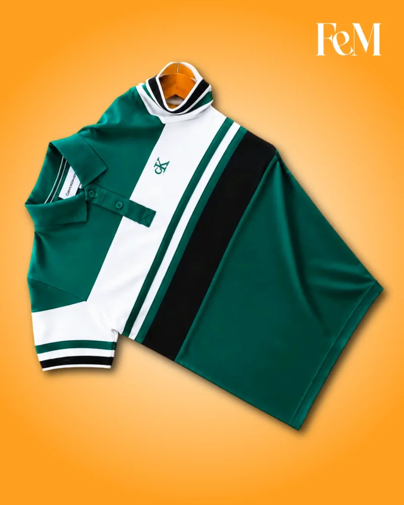 Polo Shirt For Men green Premium Cotton Green Color Polo Shirt for Men 200 GSM Export Fabric