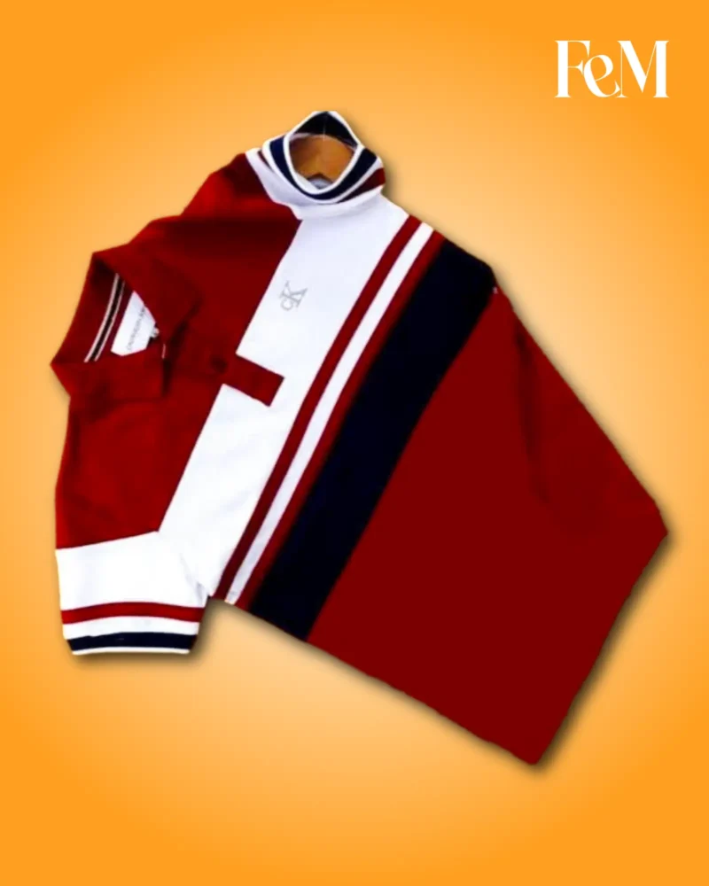 Polo Shirt For Men red Premium Cotton Meryn Color Polo Shirt for Men 200 GSM Export Fabric