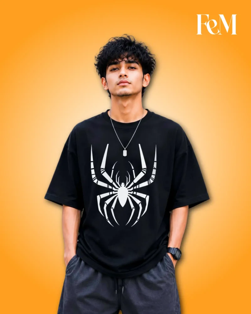 Premium Cotton Drop Shoulder Tshirt Premium Cotton Drop Shoulder Black T-Shirt 100% Cotton, 200–230 GSM