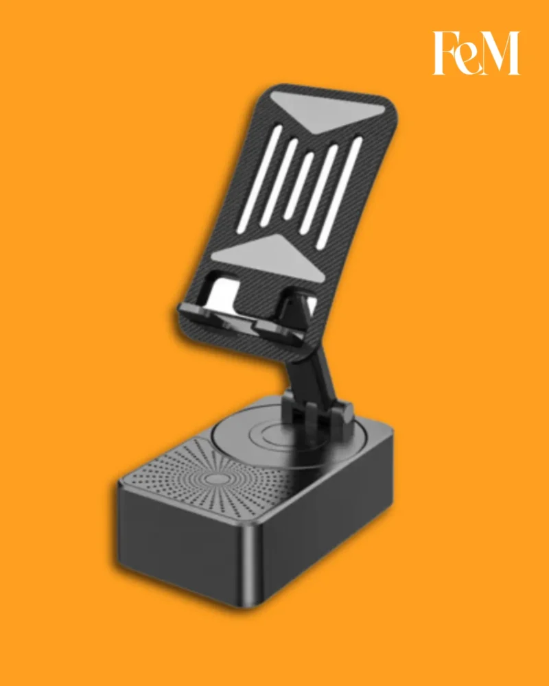 Untitled - August 31, 2026 at 16.12.34-2 Foldable Phone Holder Stand with Bluetooth Speaker